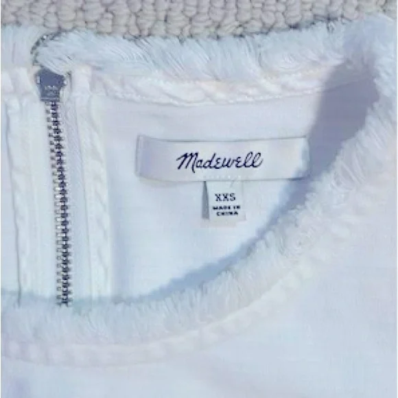 XXS MADEWELL WHITE DRESS - Picture 2 of 3